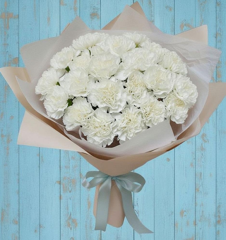 Букет цветов из: Гвоздики в Сыктывкаре