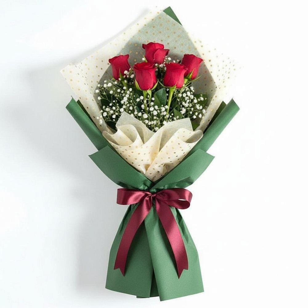 Букет рубиновое очарование в Сыктывкаре Букет цветов из: Розы в Сыктывкаре