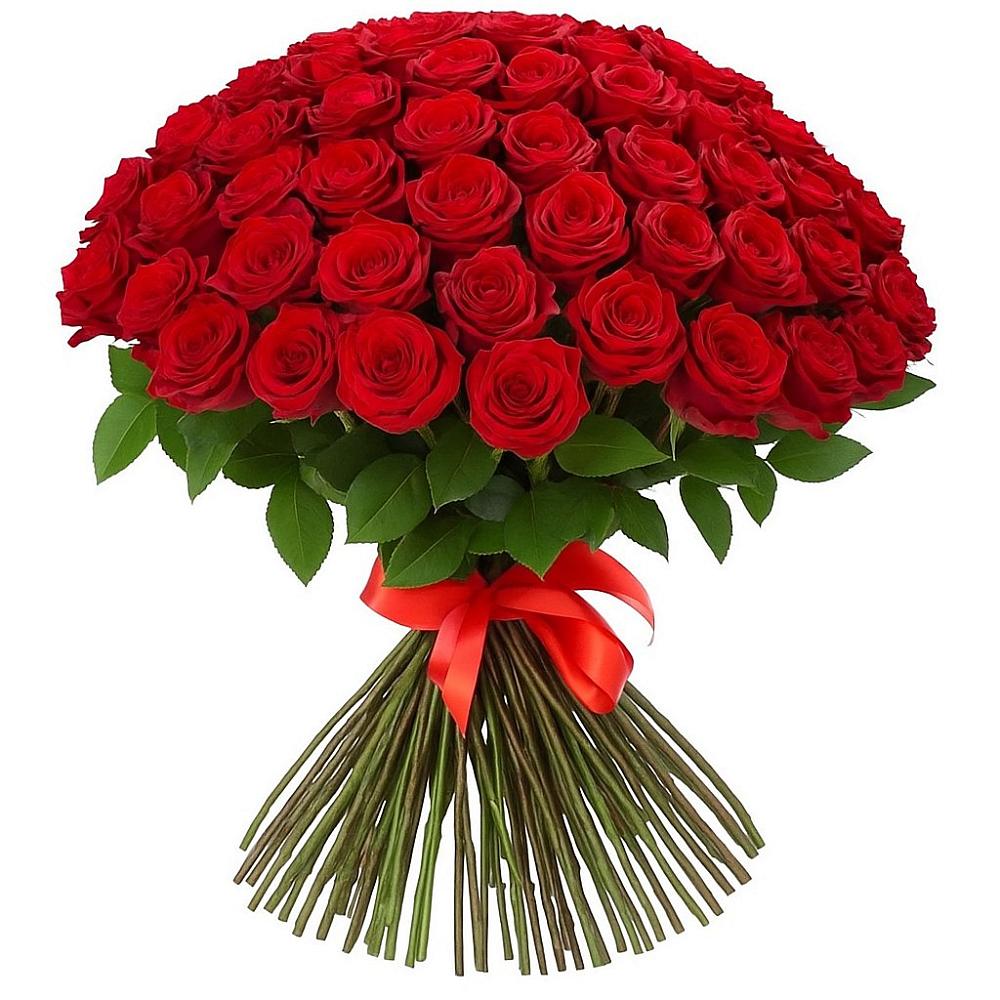 Букет Красные розы Блэк Меджик в Сыктывкаре
