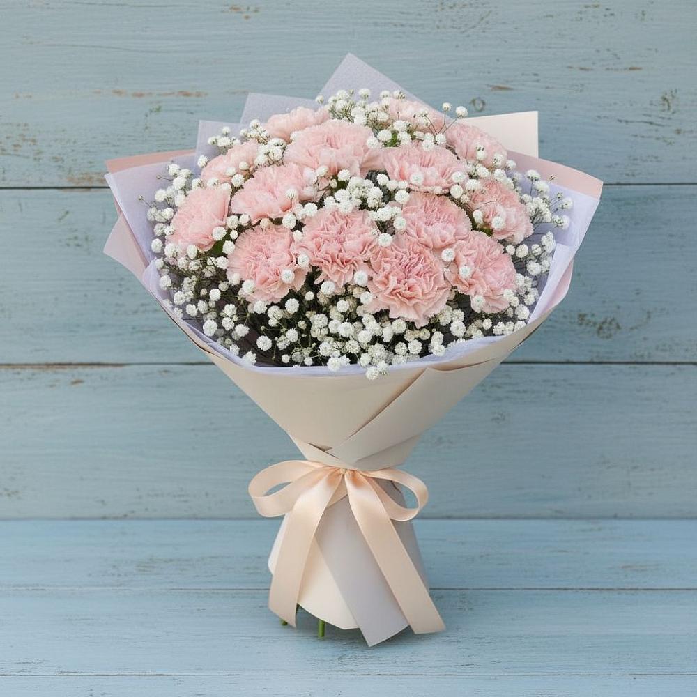 Букет цветов из: Гвоздики в Сыктывкаре