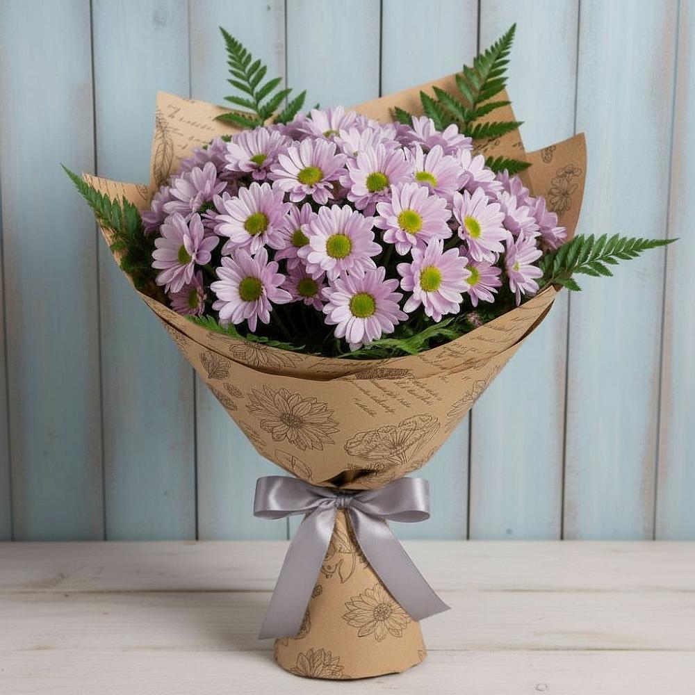 Букет соблазн в Сыктывкаре Букет цветов из: Хризантемы в Сыктывкаре