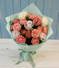 Букет влюбленный романтик в Сыктывкаре Букет цветов из: Розы в Сыктывкаре