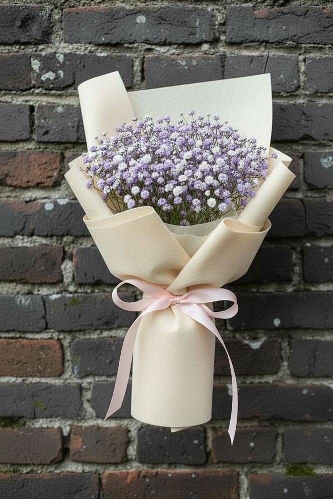 Букет Нежные чувства в Сыктывкаре Букет цветов из: Гипсофила в Сыктывкаре