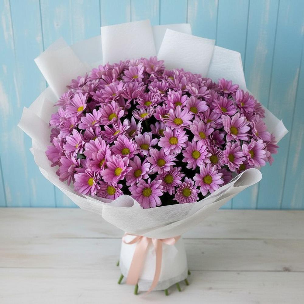 Букет цветов из: Хризантемы в Сыктывкаре