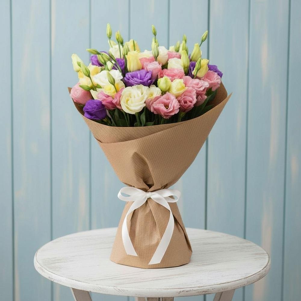 Букет цветов из: Лизиантусы в Сыктывкаре