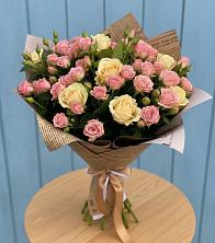 Букет варенье из роз в Сыктывкаре Букет цветов из: Розы в Сыктывкаре