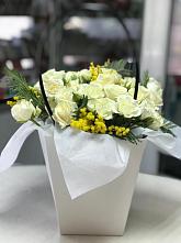 Цветочная композиция из Розы  в Сыктывкаре