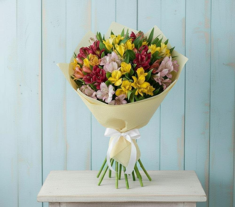Букет цветов из: Альстромерии в Сыктывкаре
