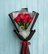 Букет в ритме города в Сыктывкаре Букет цветов из: Розы в Сыктывкаре