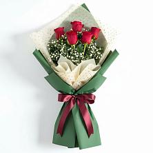 Букет рубиновое очарование в Сыктывкаре Букет цветов из: Розы в Сыктывкаре