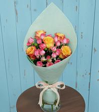 Букет Отличное настроение в Сыктывкаре Букет цветов из: Розы в Сыктывкаре